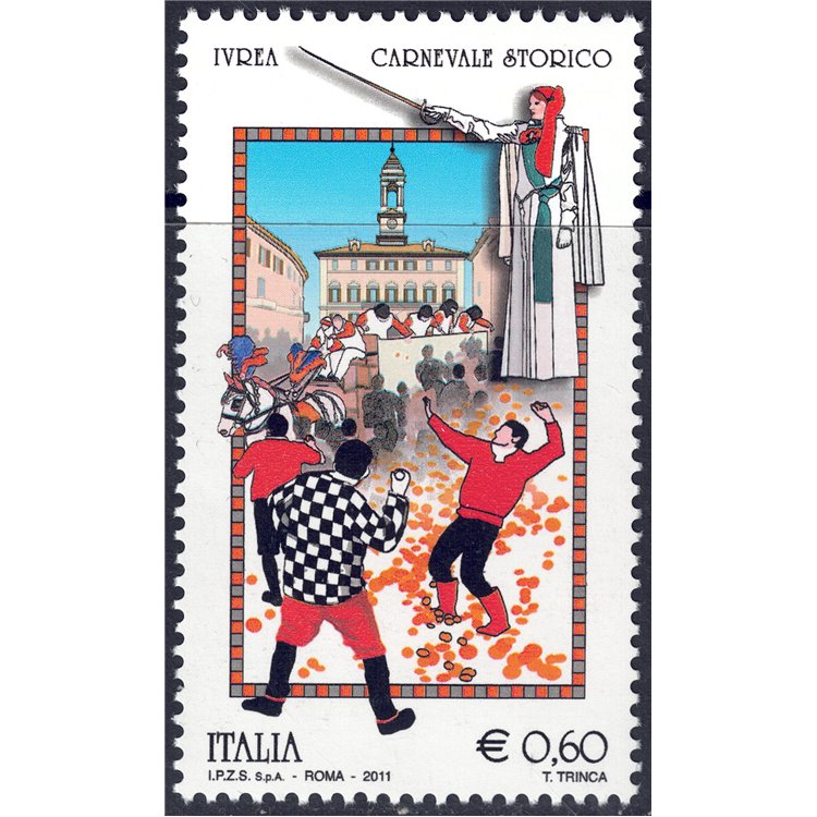 ITALY 2011 Folklore, Ivrea Carnival MNH**