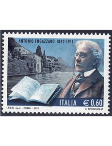 ITALY 2011 Antonio Fogazzaro MNH**