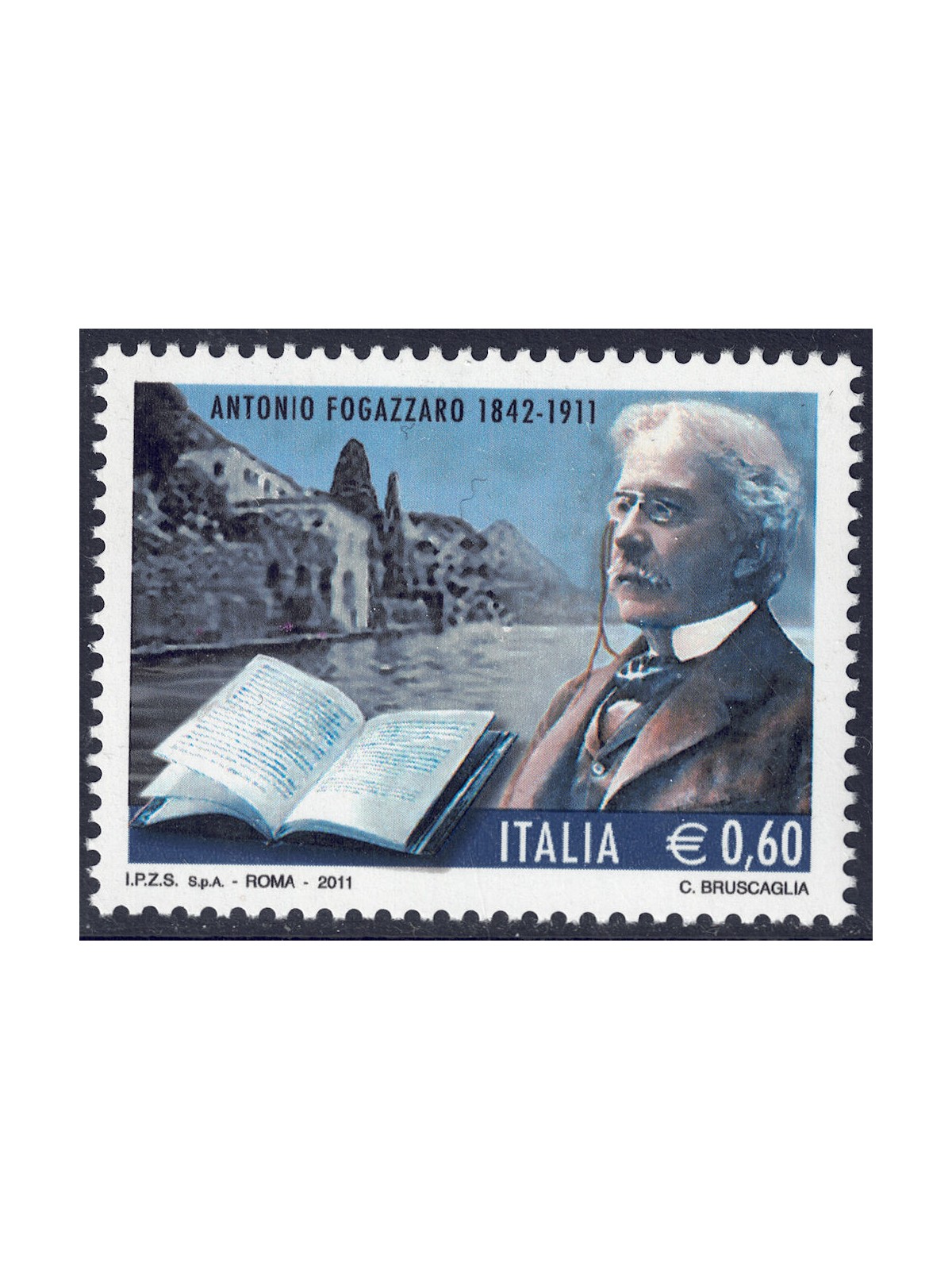 ITALIA 2011 Antonio Fogazzaro MNH**