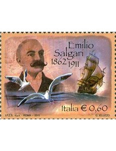 ITALY 2011 Emilio Salgari MNH**