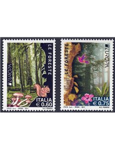 ITALY 2011 Europe 2v MNH**