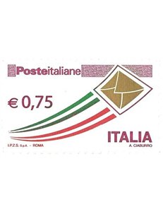ITALIA 2011 Serie ordinaria € 0,75 MNH**