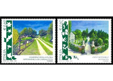 ITALY 2011 Parks and gardens 2v MNH**