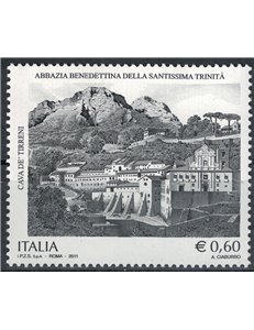 ITALIA 2011 Abbazia della Santissima Trinità MNH**