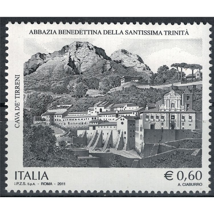 ITALY 2011 Abbey of the Holy Trinity MNH**