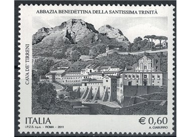 ITALIA 2011 Abbazia della Santissima Trinità MNH**