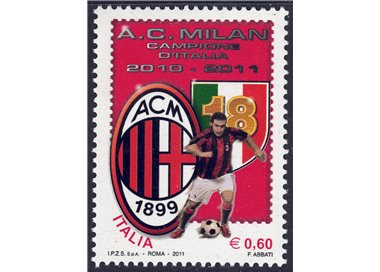 ITALY 2011 Milan, Italian champions MNH**