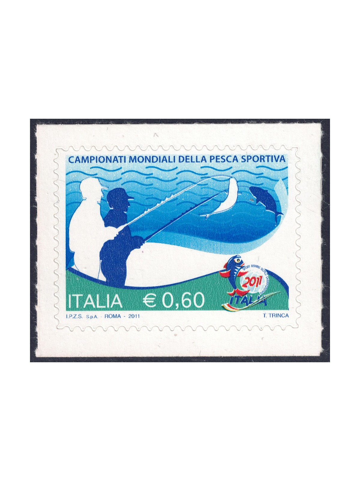 ITALY 2011 Sport fishing MNH**
