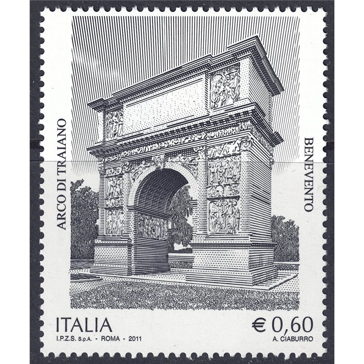 ITALY 2011 Arch of Trajan MNH**