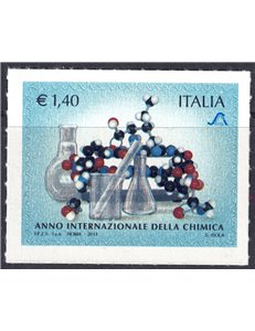 ITALIA 2011 Anno della chimica MNH**