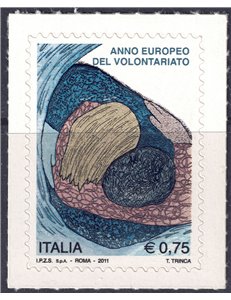 ITALY 2011 European Year of Volunteering MNH**