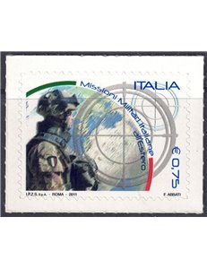 ITALY 2011 Military Missions MNH**