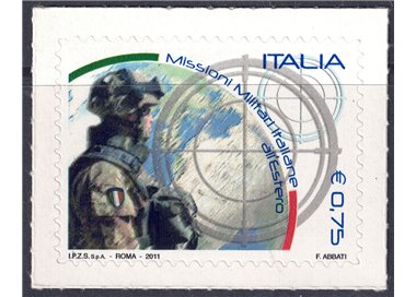 ITALIA 2011 Missioni militari MNH**