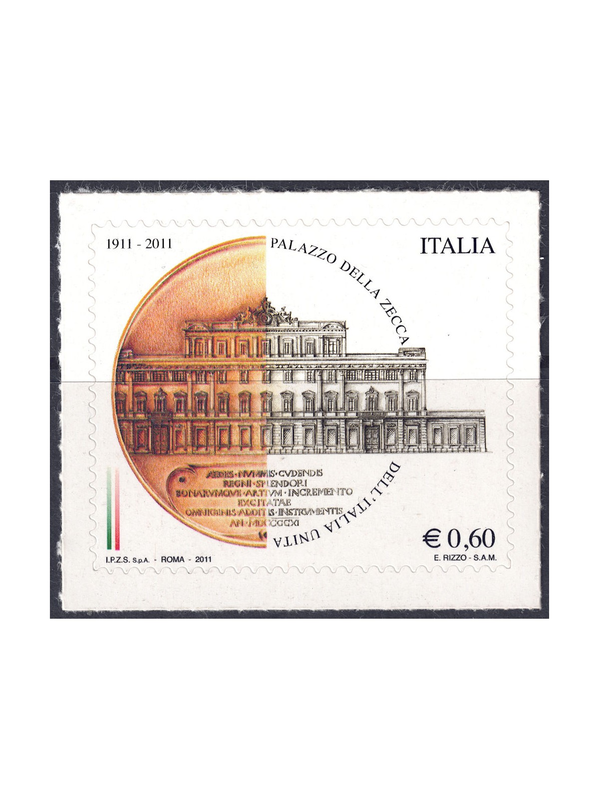 ITALIA 2011 Palazzo della Zecca MNH**