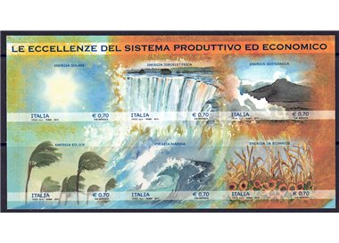 ITALIA 2014 Energie rinnovabili BF MNH**
