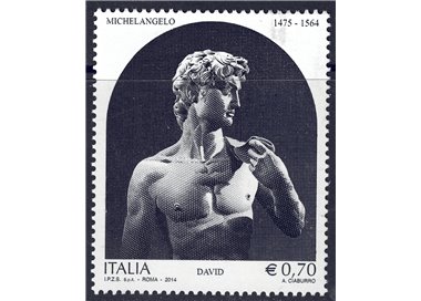 ITALIA 2014 Michelangelo MNH**