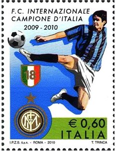 ITALIA 2010 Inter campione d'Italia MNH**