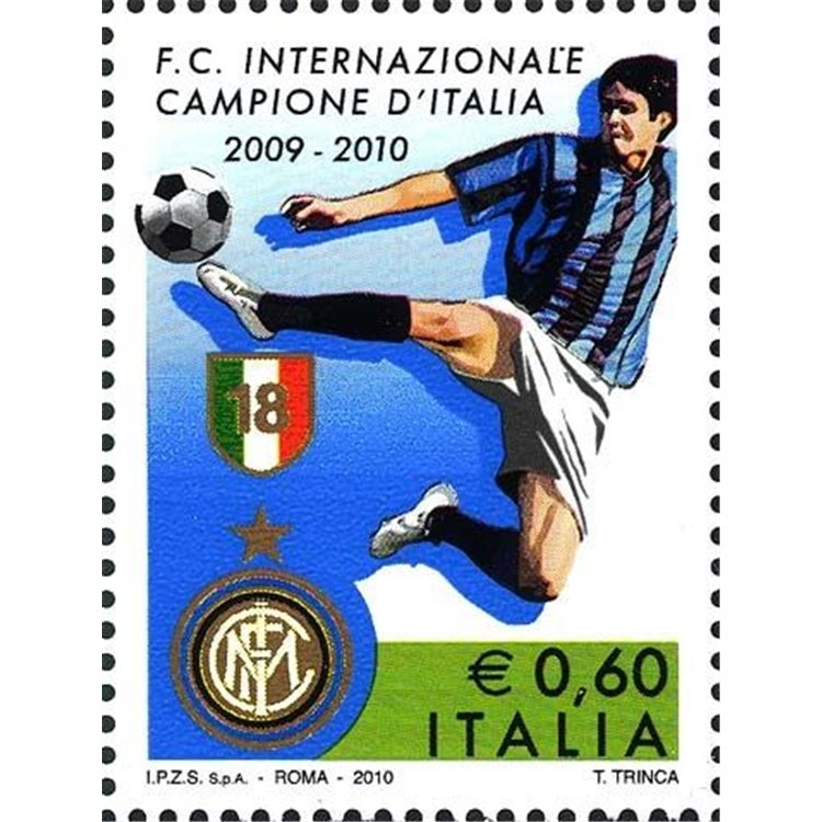 ITALY 2010 Inter Italian champions MNH**