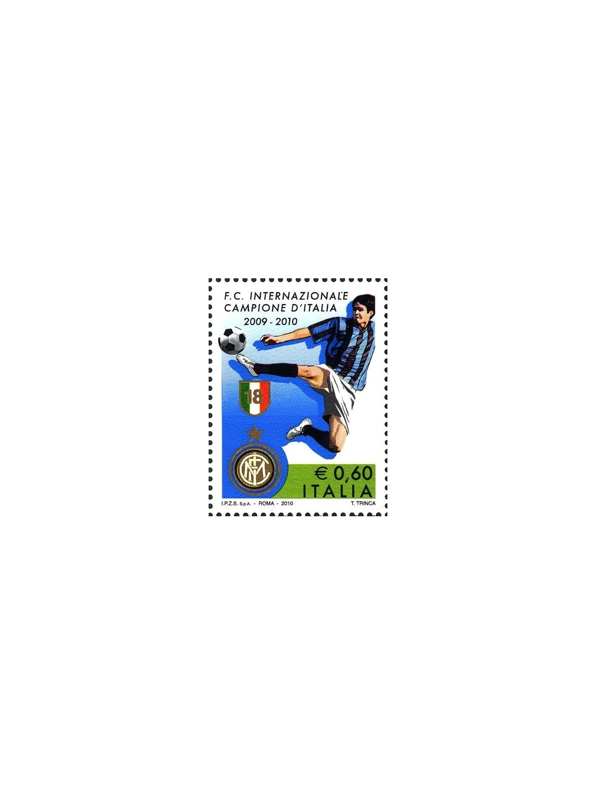 ITALY 2010 Inter Italian champions MNH**