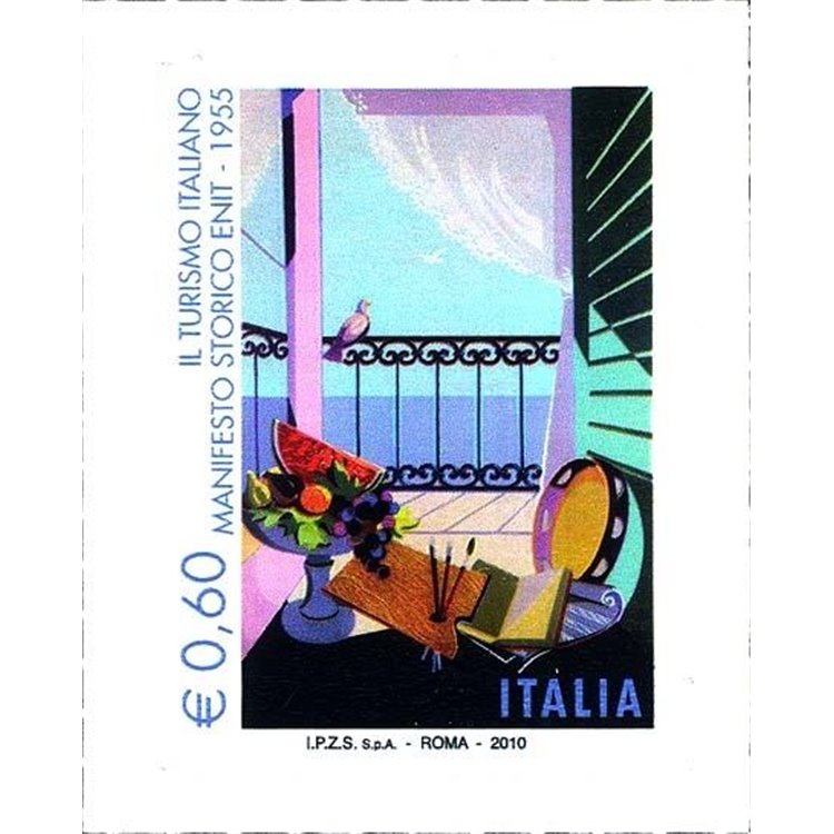 ITALY 2010 ENIT historical poster MNH**
