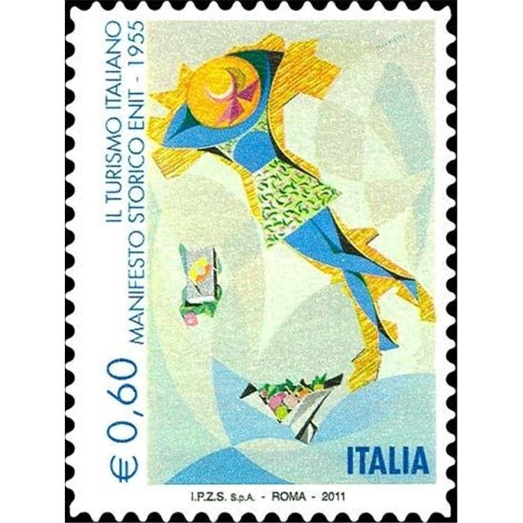 ITALIA 2011 Manifesto storico Enit MNH**