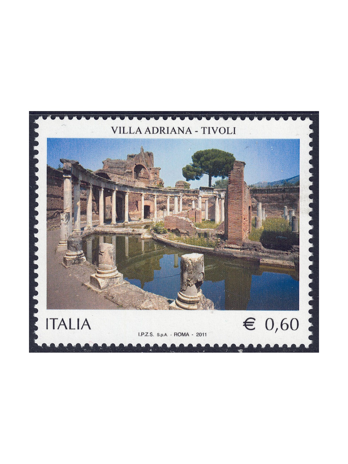 ITALY 2011 Villa Adriana MNH**