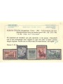 ALBANIA (OCC. GRECA) 1940 F.lli soprastampati in greco 25v MNH** ©