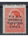 FIUMANO KUPA AREA 1941 Variety 50p orange with inverted overprint MNH**