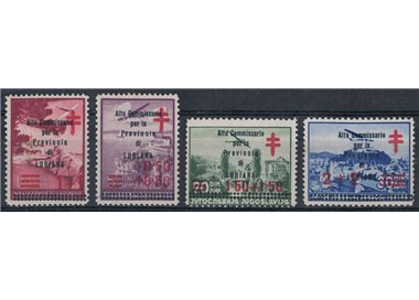 LUBIANA 1941 Anti-tuberculosis (High Commission) 4v MNH** ©
