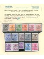LUBIANA 1941 Francobolli jugoslavi sovrastampati 16v MH*