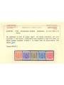 ALBANIA (OCC. ITALIANA) 1940 Segnatasse 5v MH* ©