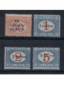 DALMAZIA 1922 Segnatasse 4v MNH**