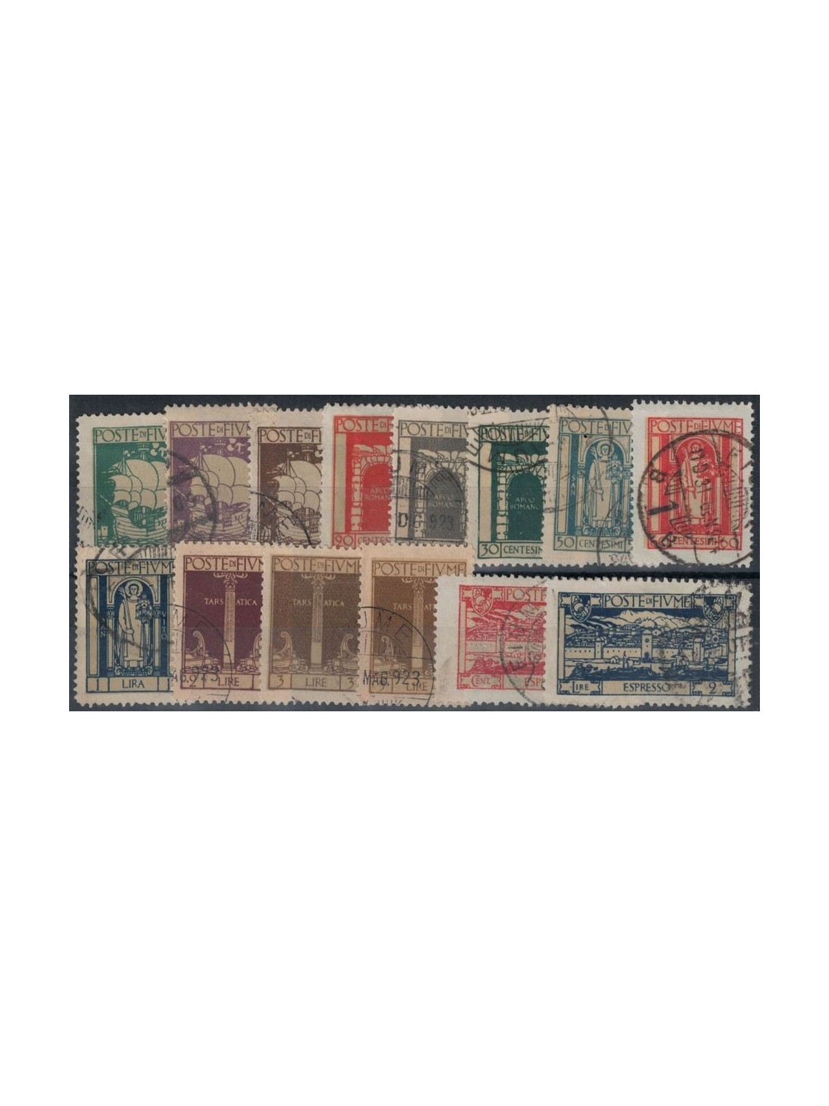 FIUME 1923 San Vito 14v used