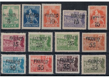 FIUME 1919 Allegories and views 13v MH*