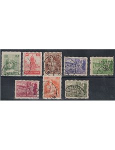 FIUME 1919 Allegorie e vedute 8v us