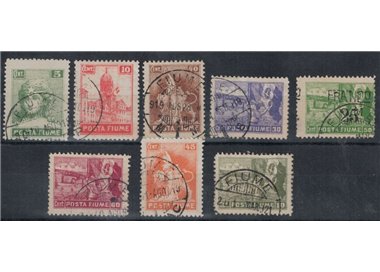 FIUME 1919 Allegorie e vedute 8v us