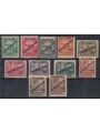 FIUME 1922 Pro Foundation Studio overprints 11v MH*