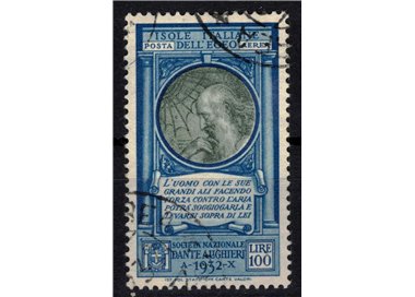 EGEO 1932 Dante Alighieri (posta aerea) us
