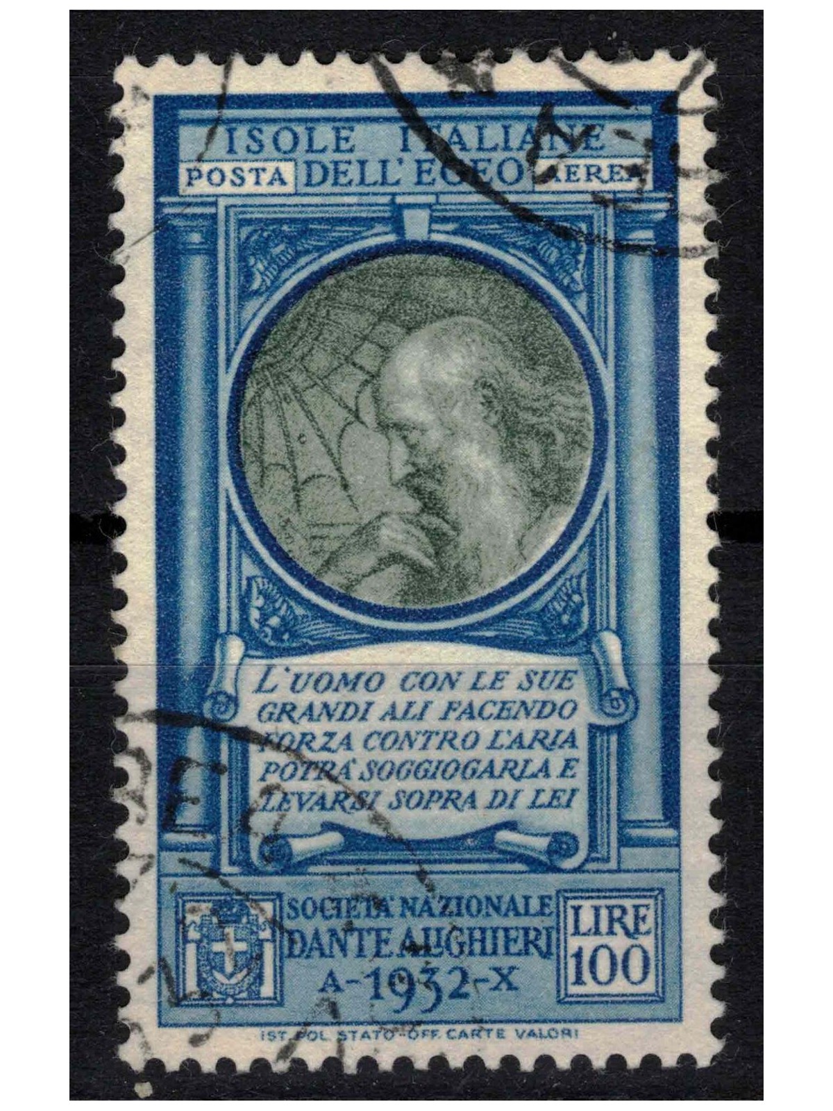 EGEO 1932 Dante Alighieri (posta aerea) us
