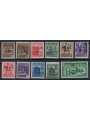 ARONA 1945 Destroyed monuments overprinted 11v MNH** ©