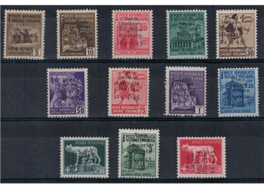 IMPERIA 1945 Destroyed monuments + Imperial 12v MH* ©