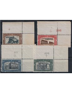 CIRENAICA 1927 Militia I (num tav) 4v MNH**