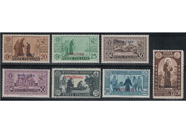 TRIPOLITANIA 1931 St. Anthony 7v MNH**