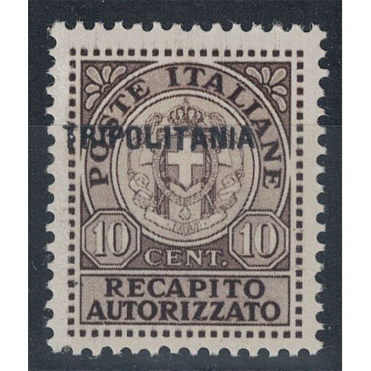 TRIPOLITANIA 1931 Authorised delivery brown MNH** ©