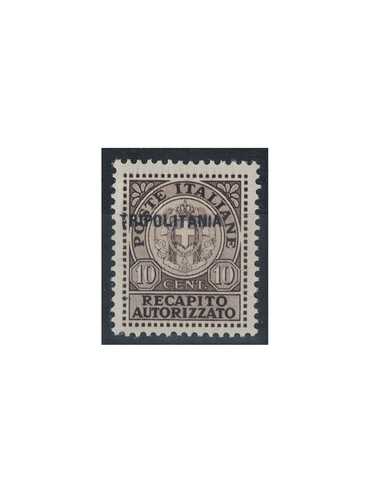 TRIPOLITANIA 1931 Recapito autorizzato bruno MNH** ©