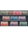TRIPOLITANIA 1934 Rome-Mogadishu flight 10v MNH**