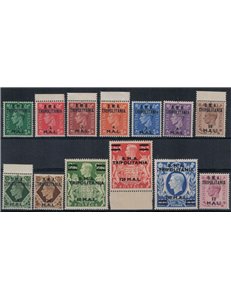 TRIPOLITANIA (BRITISH OCCUPATION) 1948 Overprinted B.M.A. 13v MNH**