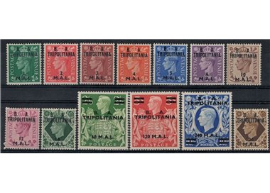 TRIPOLITANIA (BRITISH OCCUPATION) 1950 Overprinted B. A. 13v MH*