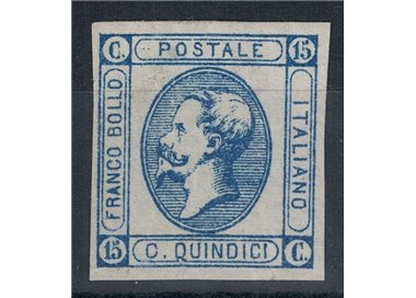ITALY KINGDOM 1863 15c lithographic (type I) MNH** ©