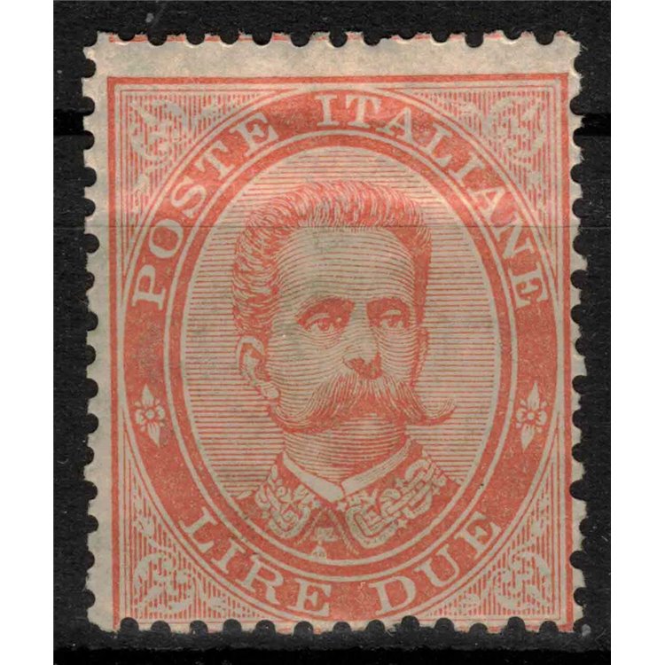 ITALY KINGDOM 1879 Umberto I £2 vermilion MH*
